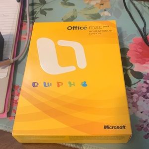 Microsoft Offie Mac Home & Student Edition 2008